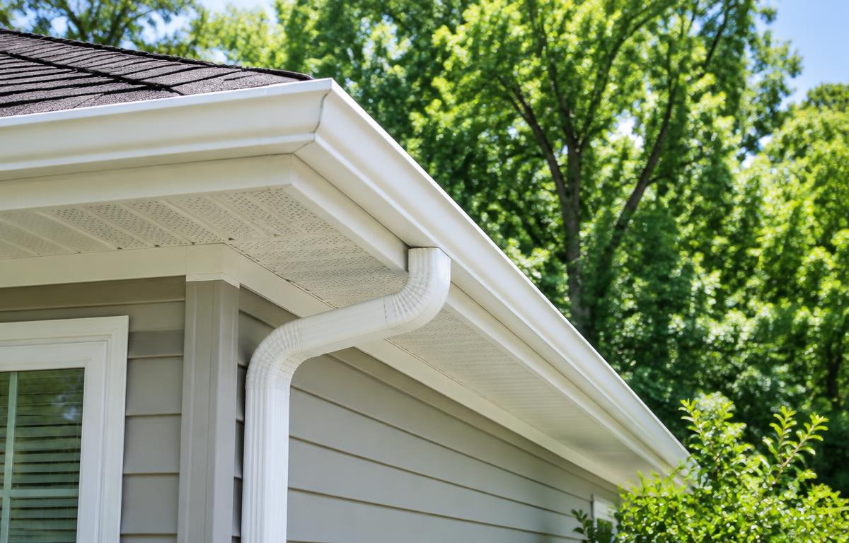 Gutter Cleaning atmospheric stock photography